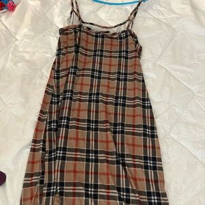 Plaid dress